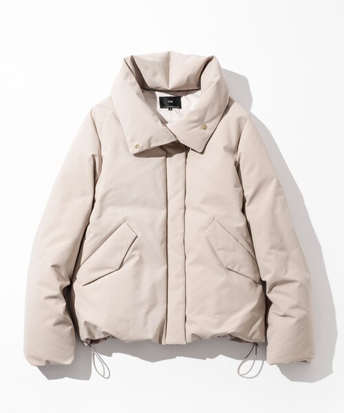 23区（ニジュウサンク）の「ミリタリー Aライン ダウンコート（ダウンジャケット/コート・レディース・グレー系/ブラック系/パイングリーン系/ベージュ系・40/38）」の21枚目の写真