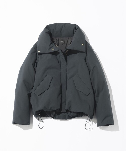 23区（ニジュウサンク）の「ミリタリー Aライン ダウンコート（ダウンジャケット/コート・レディース・グレー系/ブラック系/パイングリーン系/ベージュ系・40/38）」の22枚目の写真