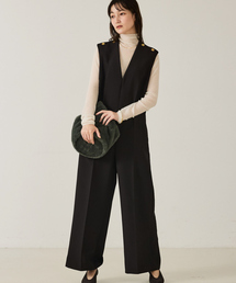 qualite（カリテ）の「スポンディッシュオールインワン/秋服/冬服/オケージョン（つなぎ/オールインワン）」