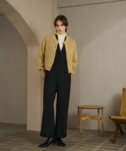 qualite（カリテ）の「スポンディッシュオールインワン/秋服/冬服/オケージョン/セレモニー（つなぎ/オールインワン・レディース・ブラック・36/38）」の4枚目の写真