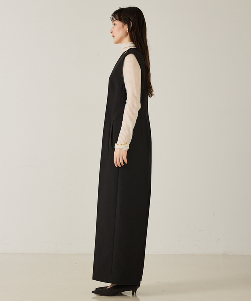 qualite（カリテ）の「スポンディッシュオールインワン/秋服/冬服/オケージョン/セレモニー（つなぎ/オールインワン・レディース・ブラック・36/38）」の11枚目の写真