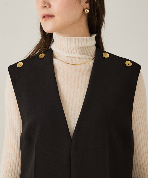 qualite（カリテ）の「スポンディッシュオールインワン/秋服/冬服/オケージョン/セレモニー（つなぎ/オールインワン・レディース・ブラック・36/38）」の12枚目の写真