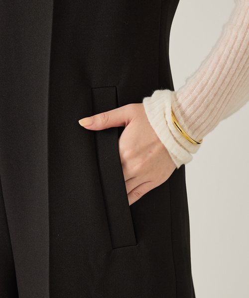 qualite（カリテ）の「スポンディッシュオールインワン/秋服/冬服/オケージョン/セレモニー（つなぎ/オールインワン・レディース・ブラック・36/38）」の15枚目の写真