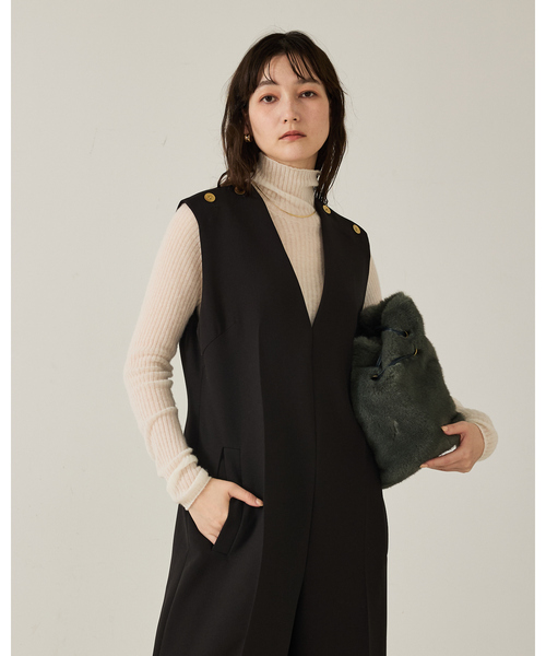 qualite（カリテ）の「スポンディッシュオールインワン/秋服/冬服/オケージョン/セレモニー（つなぎ/オールインワン・レディース・ブラック・36/38）」の19枚目の写真