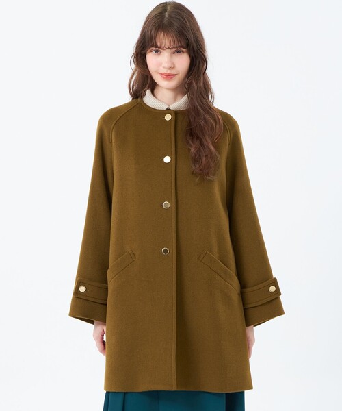 MACKINTOSH PHILOSOPHY ウールコート オリーブ　カーキ 38 公式】MACKINTOSH PHILOSOPHY(マッキントッシュフィロソフィー)の