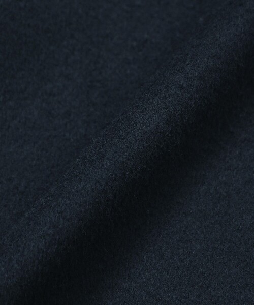 MACKINTOSH PHILOSOPHY（ﾏｯｷﾝﾄｯｼｭ ﾌｨﾛｿﾌｨｰ）の「【WELBURY NO COLLAR（ウェルベリーノーカラー）】ウールメルトン製（ノーカラーコート・レディース・チャコールグレー/オフホワイト/ブラウン/ダークネイビー・38/36）」の15枚目の写真