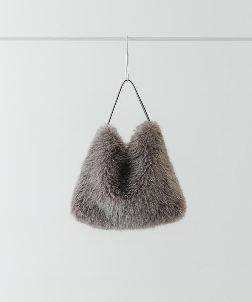 RODE SKO（ロデスコ）の「フラッフィーワンハンドルバッグ（ハンドバッグ・レディース・ホワイト系その他/ブラック/ブラウン系その他・ONE）」の3枚目の写真