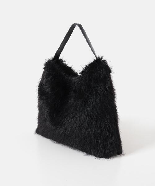 RODE SKO（ロデスコ）の「フラッフィーワンハンドルバッグ（ハンドバッグ・レディース・ホワイト系その他/ブラック/ブラウン系その他・ONE）」の13枚目の写真