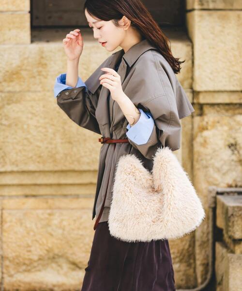 はっぱ フラッフィーワンハンドルバッグ（ハンドバッグ）｜RODE SKO（ロデスコ