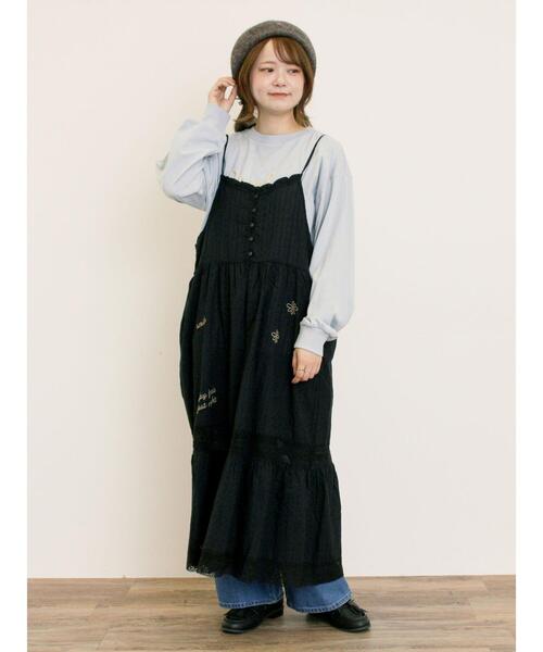 セール】ランダム刺繍入りワンピース（ワンピース）｜Samansa Mos2