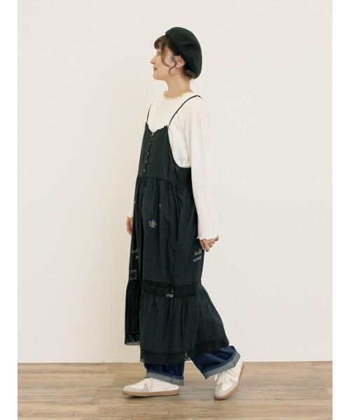 セール】ランダム刺繍入りワンピース（ワンピース）｜Samansa Mos2