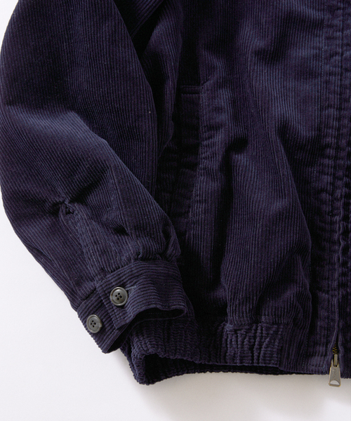 コーデュロイ スタンドカラー ジップブルゾン（その他アウター