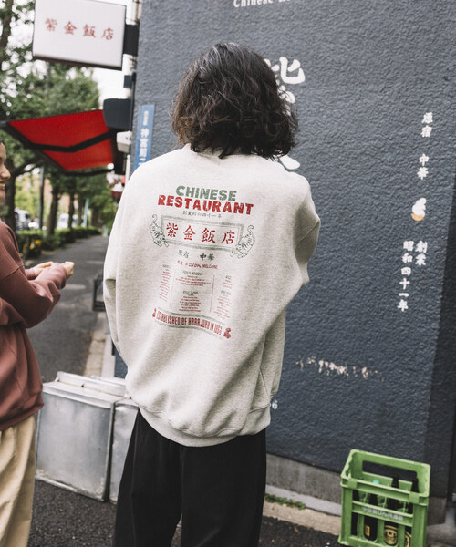 セール】限定展開 紫金飯店×FREAK'S STORE 別注 ビッグシルエット