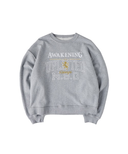 MSG(エムエスジー)の「ヘビーウェイト裏毛ヴィンテージライクリバーシブルプルオーバー【UNISEX】(スウェット・メンズ・ブラック系/ブラウン/ネイビー/レッド/ブラック/アッシュ・XL/L/M/S)」の13枚目の写真