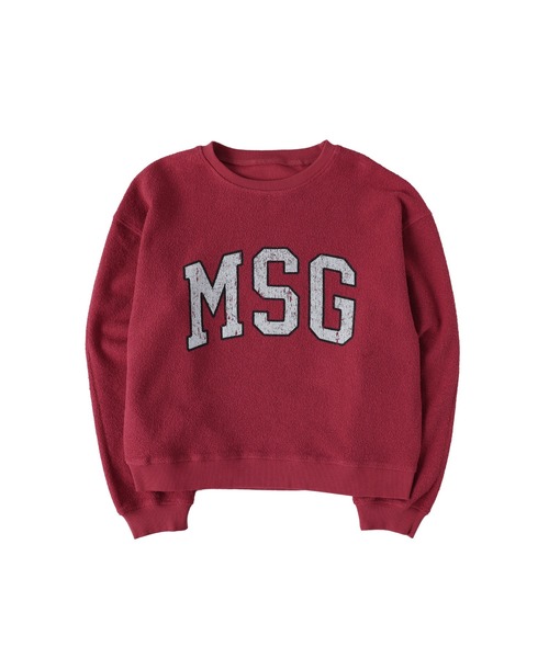 MSG(エムエスジー)の「ヘビーウェイト裏毛ヴィンテージライクリバーシブルプルオーバー【UNISEX】(スウェット・メンズ・ブラック系/ブラウン/ネイビー/レッド/ブラック/アッシュ・XL/L/M/S)」の20枚目の写真
