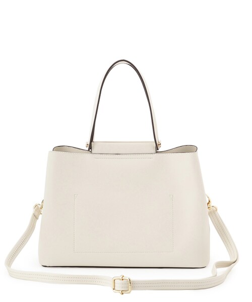 SHOO・LA・RUE（シューラルー）の「【セレモニー/2WAY】フロント金具トートバッグ（トートバッグ・レディース・グレー系4/ブラック/アイボリー・00）」の15枚目の写真