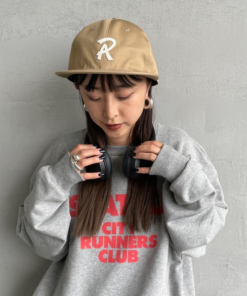 RACAL（ラカル）の「[RACAL/ラカル] Rロゴワッペン ベースボールキャップ（キャップ・メンズ・ブラック/ベージュ/ネイビー・F）」の2枚目の写真