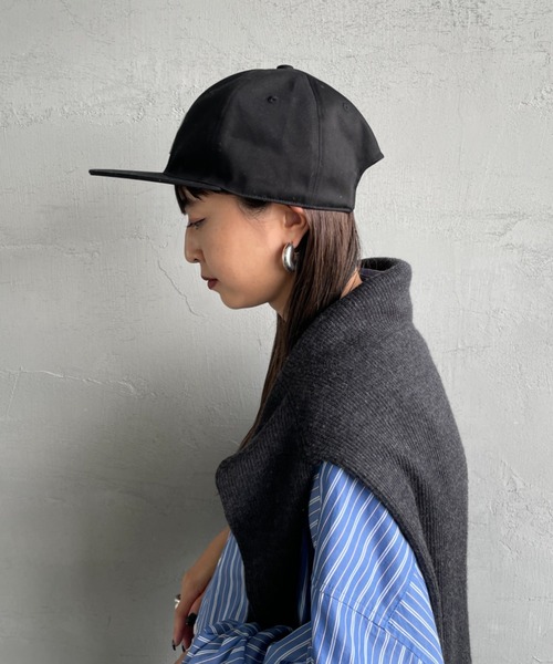 RACAL（ラカル）の「[RACAL/ラカル] Rロゴワッペン ベースボールキャップ（キャップ・メンズ・ブラック/ベージュ/ネイビー・F）」の6枚目の写真