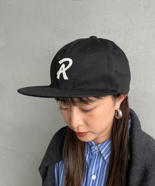 RACAL（ラカル）の「[RACAL/ラカル] Rロゴワッペン ベースボールキャップ（キャップ・メンズ・ブラック/ベージュ/ネイビー・F）」の8枚目の写真