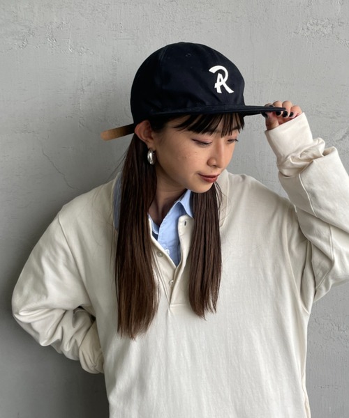 RACAL（ラカル）の「[RACAL/ラカル] Rロゴワッペン ベースボールキャップ（キャップ・メンズ・ブラック/ベージュ/ネイビー・F）」の18枚目の写真