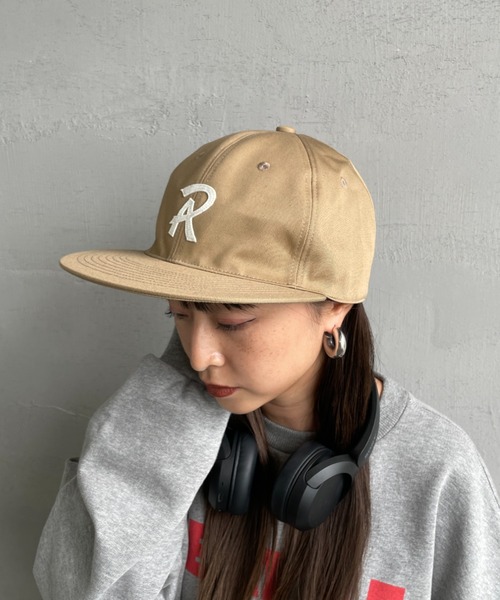 RACAL（ラカル）の「[RACAL/ラカル] Rロゴワッペン ベースボールキャップ（キャップ・メンズ・ブラック/ベージュ/ネイビー・F）」の14枚目の写真