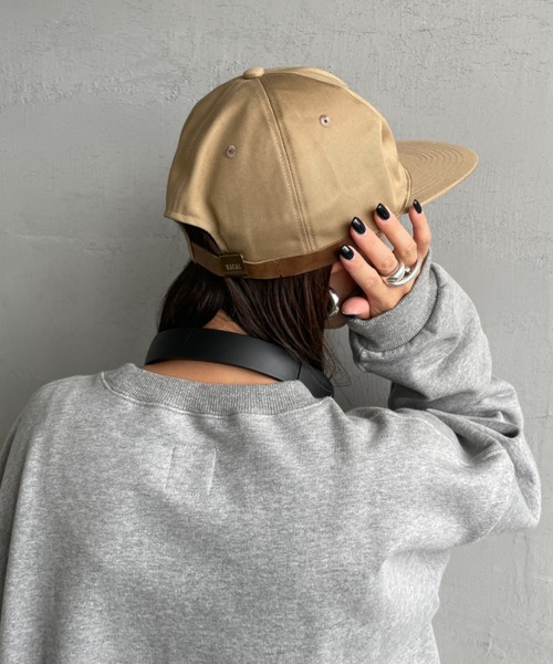 RACAL（ラカル）の「[RACAL/ラカル] Rロゴワッペン ベースボールキャップ（キャップ・メンズ・ブラック/ベージュ/ネイビー・F）」の17枚目の写真