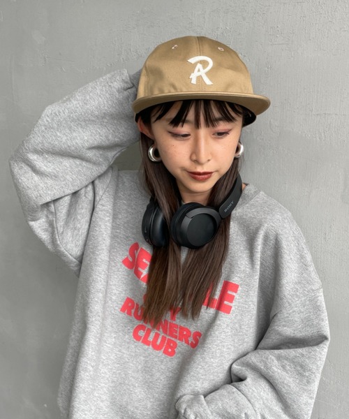 RACAL（ラカル）の「[RACAL/ラカル] Rロゴワッペン ベースボールキャップ（キャップ・メンズ・ブラック/ベージュ/ネイビー・F）」の7枚目の写真