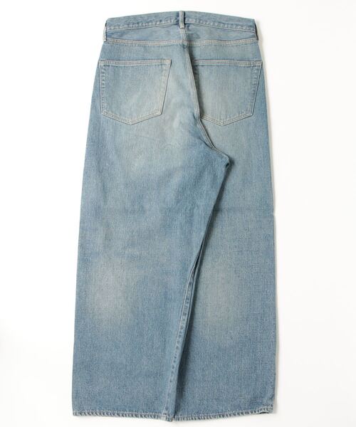 yoko sakamoto（ヨーコサカモト）の「【YOKO SAKAMOTO】 5POCKET BAGGY PANTS（デニムパンツ・メンズ・ブルー・SMALL/MEDIUM/LARGE）」の2枚目の写真