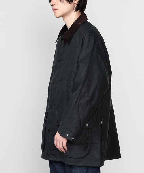 Barbour（バブアー）の「Barbour | BEAUFORT オーバーサイズオイルドジャケット MEN（カバーオール・メンズ・オリーブ・38/40/42）」の14枚目の写真