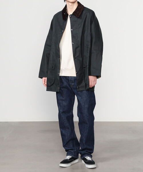 Barbour（バブアー）の「Barbour | BEAUFORT オーバーサイズオイルドジャケット MEN（カバーオール・メンズ・オリーブ・38/40/42）」の17枚目の写真