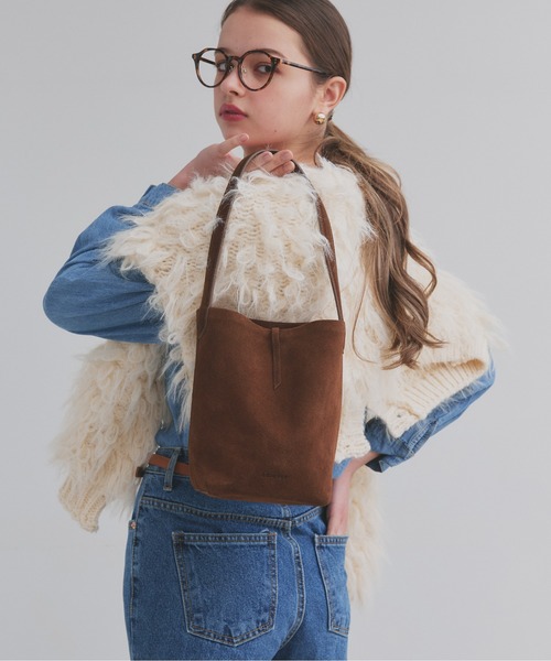 antic rag（アンティックラグ）の「Le Junev mini ルジュヌーヴ ミニ（ハンドバッグ・レディース・レッド/ブラウン/ブルー/ブラック・FREE）」の3枚目の写真