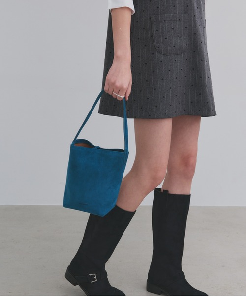 antic rag（アンティックラグ）の「Le Junev mini ルジュヌーヴ ミニ（ハンドバッグ・レディース・レッド/ブラウン/ブルー/ブラック・FREE）」の4枚目の写真