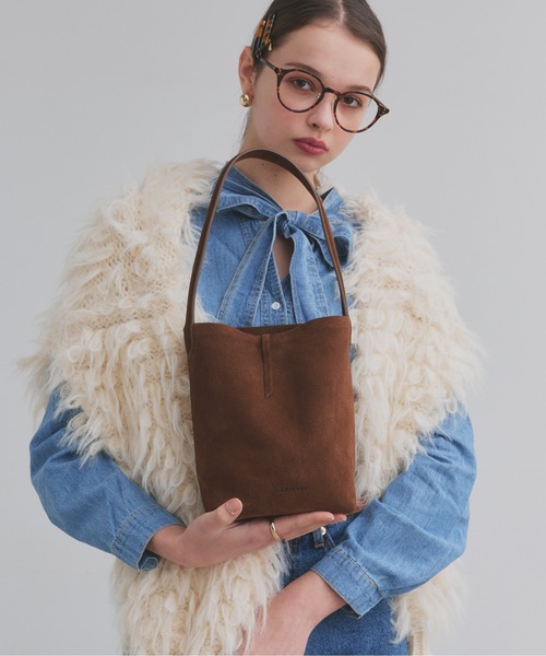 antic rag（アンティックラグ）の「Le Junev mini ルジュヌーヴ ミニ（ハンドバッグ・レディース・レッド/ブラウン/ブルー/ブラック・FREE）」の10枚目の写真