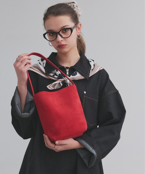 antic rag（アンティックラグ）の「Le Junev mini ルジュヌーヴ ミニ（ハンドバッグ・レディース・レッド/ブラウン/ブルー/ブラック・FREE）」の17枚目の写真