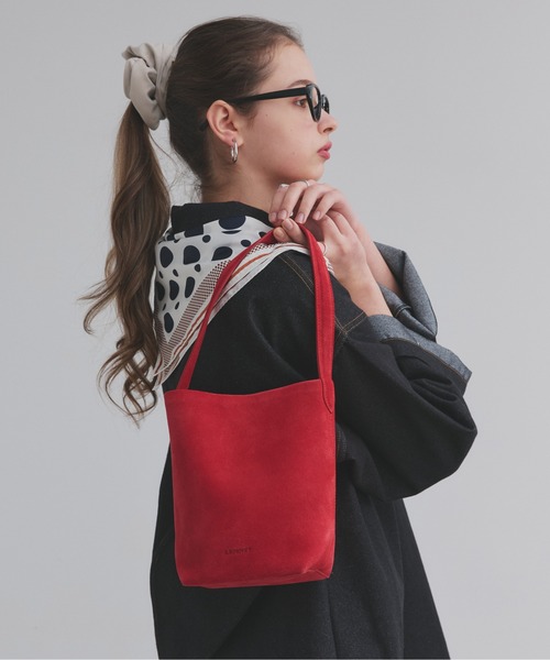 antic rag（アンティックラグ）の「Le Junev mini ルジュヌーヴ ミニ（ハンドバッグ・レディース・レッド/ブラウン/ブルー/ブラック・FREE）」の20枚目の写真