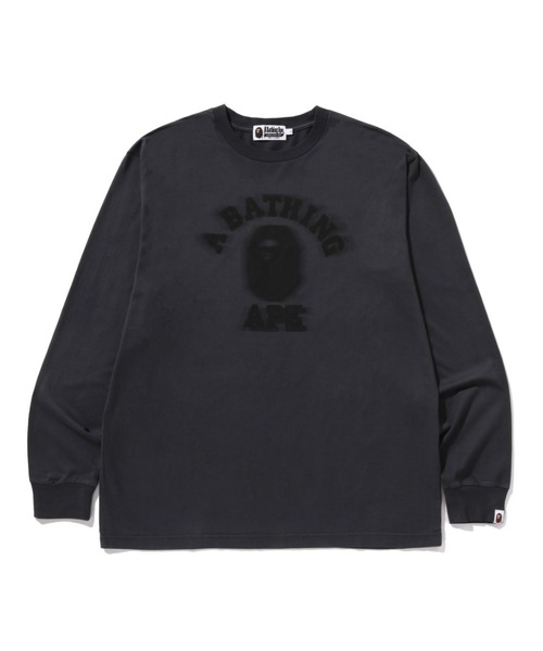 GARMENT DYE COLLEGE RELAXED FIT LS TEE（Tシャツ/カットソー）｜A