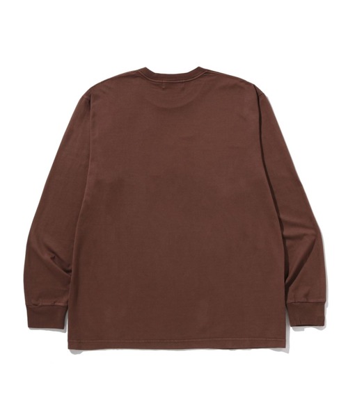 A BATHING APE RAGLAN LS TEE ブラウン A BATHING APE RAGLAN LS TEE ブラウン