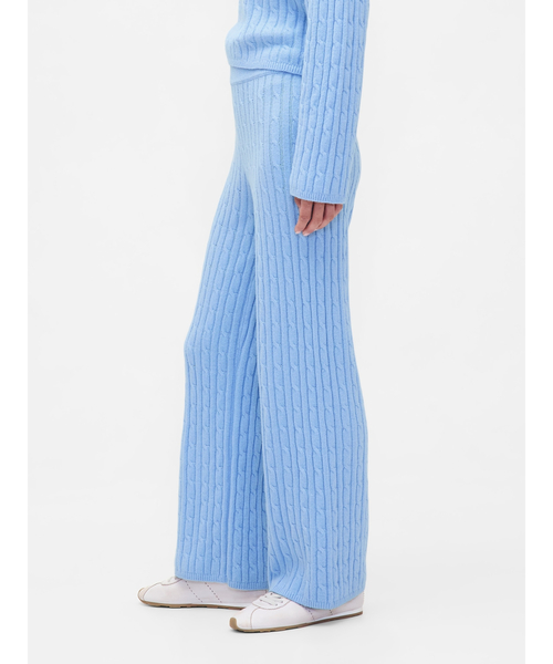 GAP(ギャップ)の「CashSoft カシミヤタッチ ケーブルニットパンツ(その他パンツ・レディース・レッド/アイボリー/ブルー/グレー・S/M/L/XL/XXS/XS)」の10枚目の写真