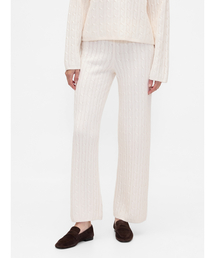 GAP | CashSoft カシミヤタッチ ケーブルニットパンツ(その他パンツ)