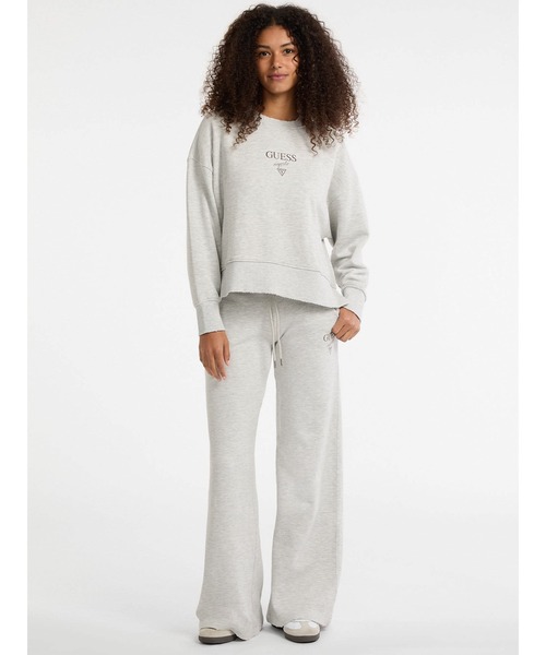 【ライトパープル(F4M6)】GUESS Originals スウェット レディース(W)Vintage Sweatshirt GUESS｜GUESS Originals スウェット レディース(W)Vintage Sweatshirt
