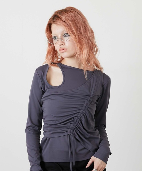 セール】【led.tokyo】bustier set tops/ビスチェセットアップ