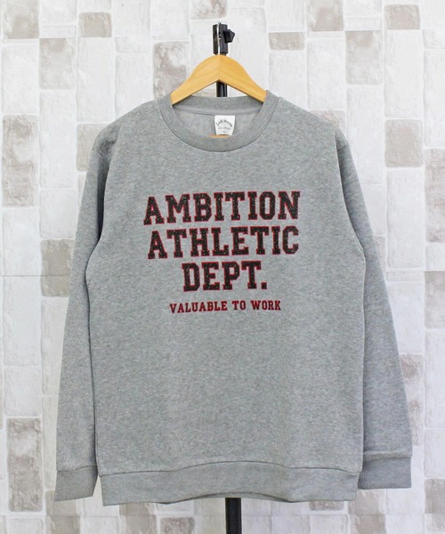 TopIsm(トップイズム)の「カレッジロゴ 裏起毛 クルーネックスウェット(スウェット・メンズ・その他6/その他14/その他15/その他16/その他4/その他7/その他9/その他12/その他1/その他2/その他3/その他5/その他11/その他8/その他10/その他13・M/L/LL)」の3枚目の写真