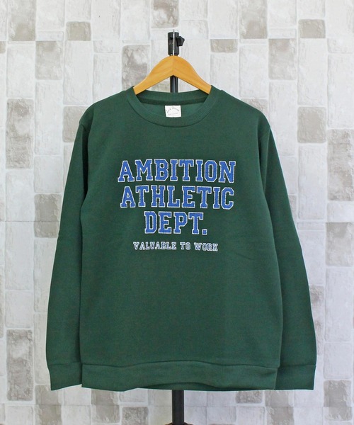 TopIsm(トップイズム)の「カレッジロゴ 裏起毛 クルーネックスウェット(スウェット・メンズ・その他6/その他14/その他15/その他16/その他4/その他7/その他9/その他12/その他1/その他2/その他3/その他5/その他11/その他8/その他10/その他13・M/L/LL)」の1枚目の写真