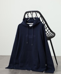 GUESS JEANS | GUESS JEANS GJ HOOD OS 3D EMBRO SCRIPT LOGO SWEAT ゲス プルオーバースウェットフーディ(パーカー)