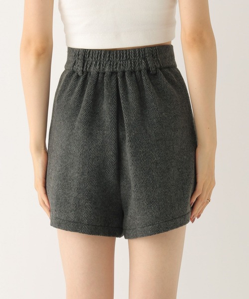 Heather（ヘザー）の「ハイウエストヘリンボーンショートパンツ　611451（その他パンツ・レディース・グレー/ブラウン/ベージュ・S/M）」の16枚目の写真