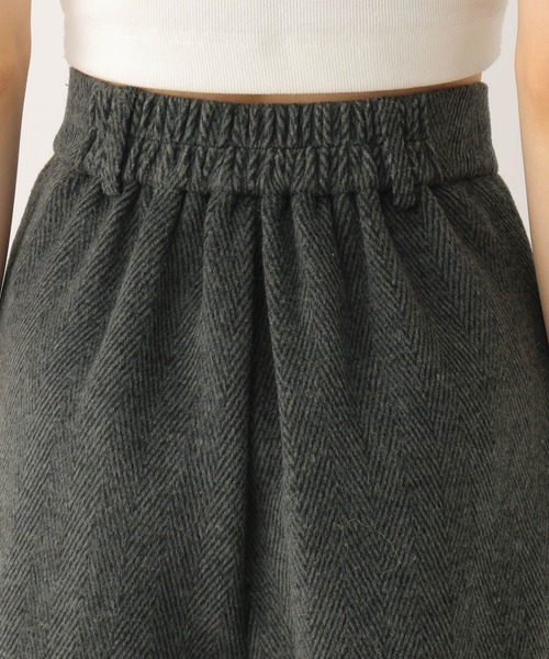 Heather（ヘザー）の「ハイウエストヘリンボーンショートパンツ　611451（その他パンツ・レディース・グレー/ブラウン/ベージュ・S/M）」の17枚目の写真