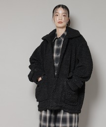 UNIVERSAL OVERALL（ユニバーサルオーバーオール）の「UNIVERSAL OVERALL/BOA HALF COAT（ステンカラーコート）」