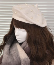 TONE SELECT GOODS | 【urge select】パール ガーリー ニット ベレー帽(ハンチング/ベレー帽)