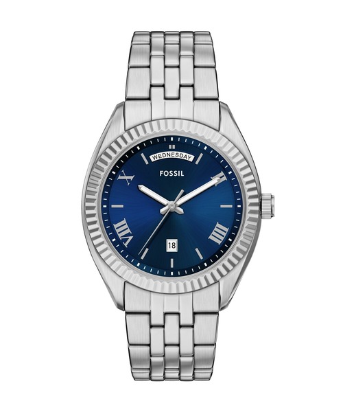 FOSSIL(フォッシル)の「フォッシル 腕時計 メンズ アナログ ステンレス FS6140(アナログ腕時計・メンズ・シルバー・FREE)」の1枚目の写真