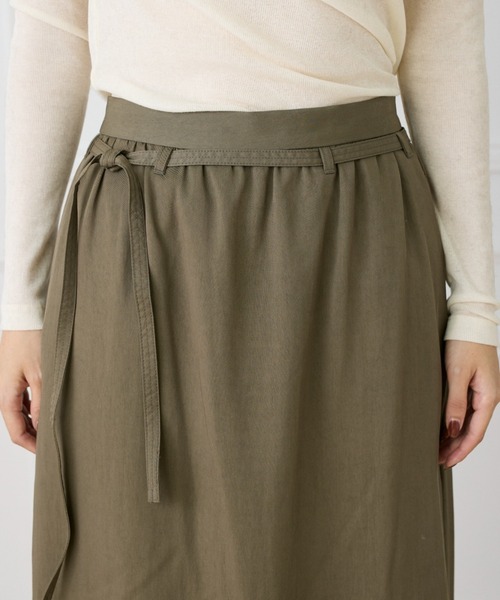 セール】細タイベルト付きAラインスカート（スカート）｜LE SOUK